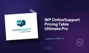 wp onlinesupport pricing table ultimate pro