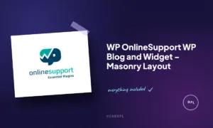 wp onlinesupport wp blog and widget masonry layout