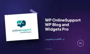 wp onlinesupport wp blog and widgets pro