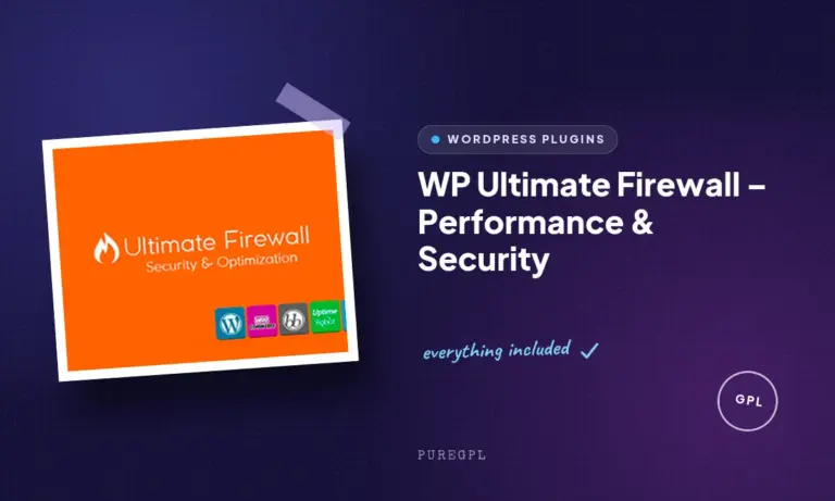 wp ultimate firewall performance security