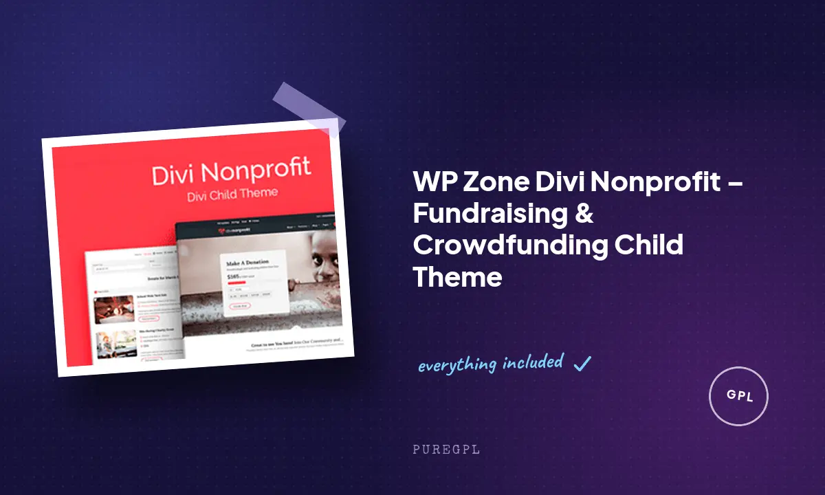 Wp zone | Divi Nonprofit