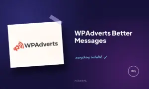 wpadverts better messages