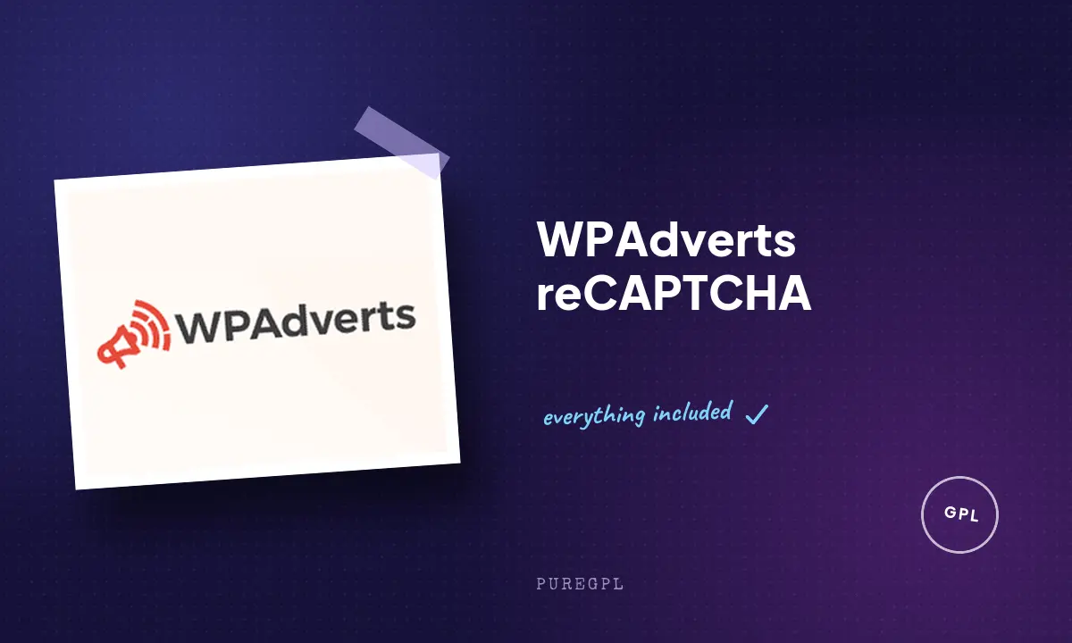Wpadverts | reCAPTCHA
