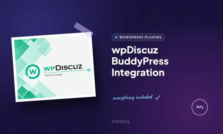 wpdiscuz buddypress integration
