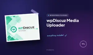 wpdiscuz media uploader