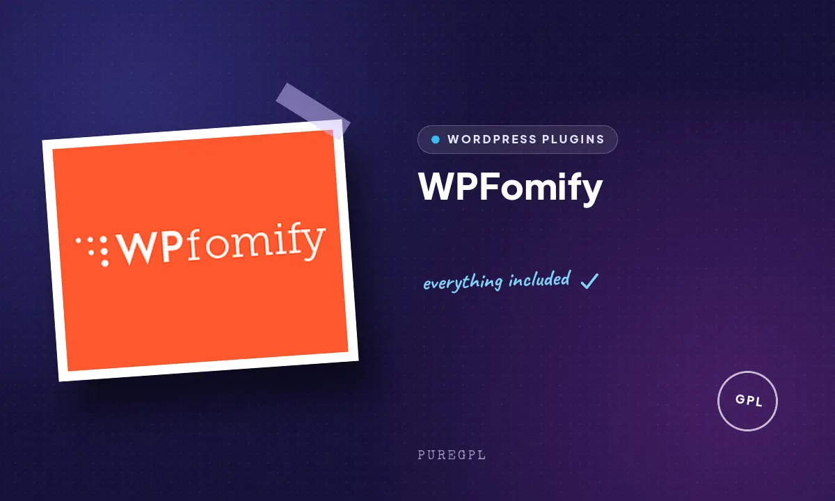 WPFomify