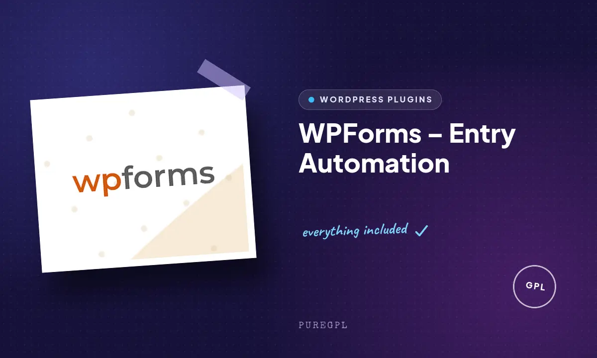 Wpforms | Entry Automation