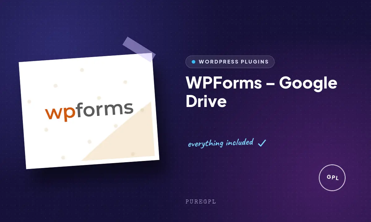 Wpforms | Google Drive