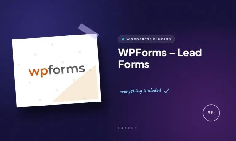 wpforms lead forms