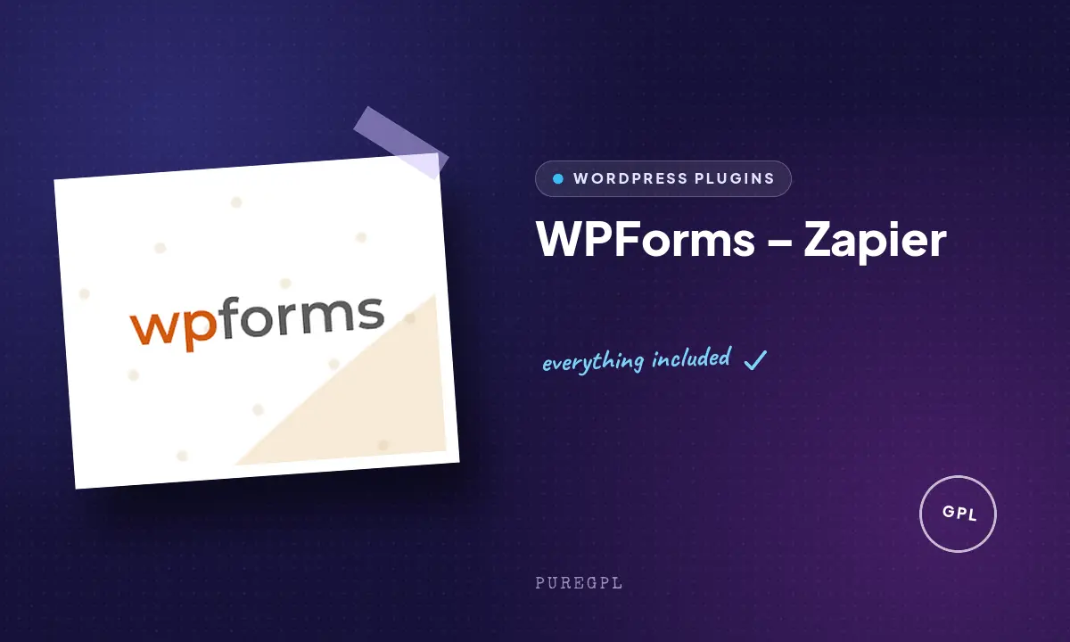 WPForms – Zapier