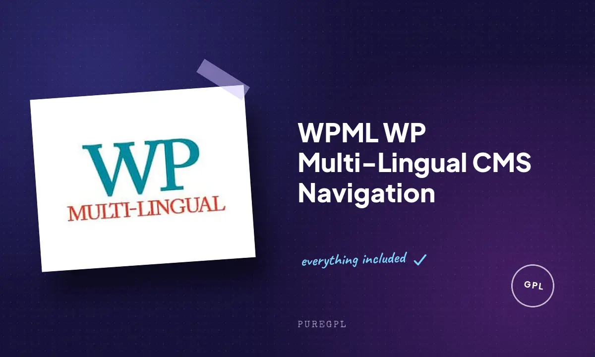 Wp multi-lingual | CMS Navigation