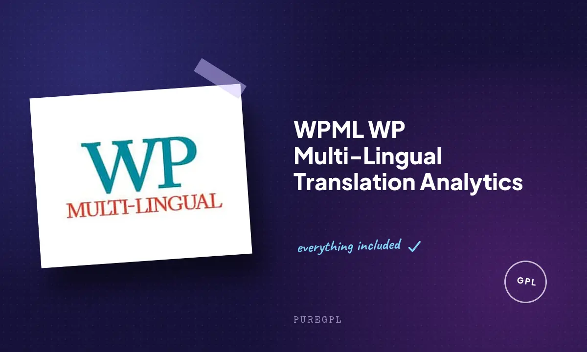 Wp multi-lingual | Translation Analytics