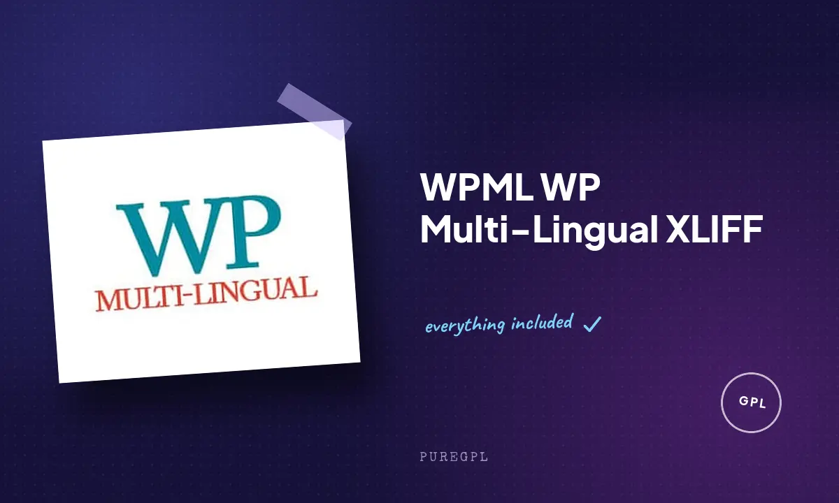 WPML – XLIFF