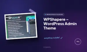 wpshapere wordpress admin theme