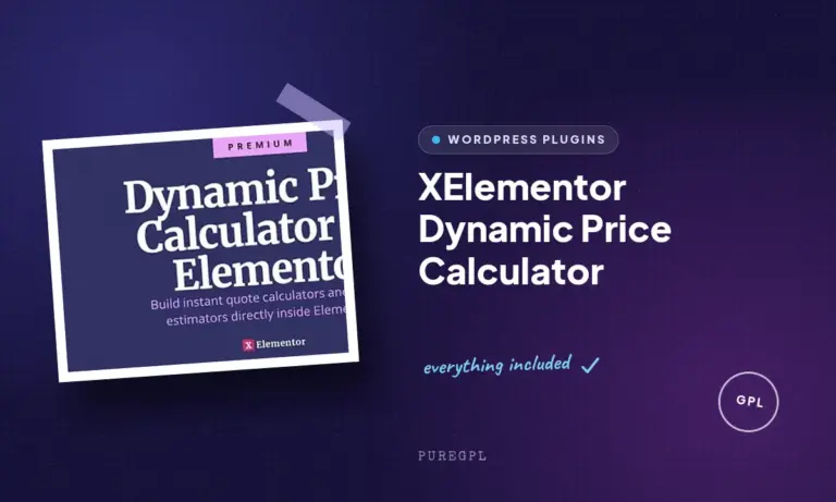 xelementor dynamic price calculator