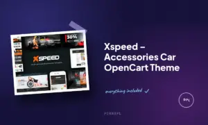 xspeed accessories car opencart theme