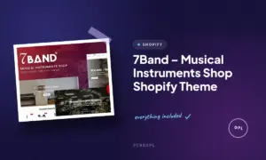 7band musical instruments shop shopify theme