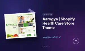 aarogya shopify health care store theme