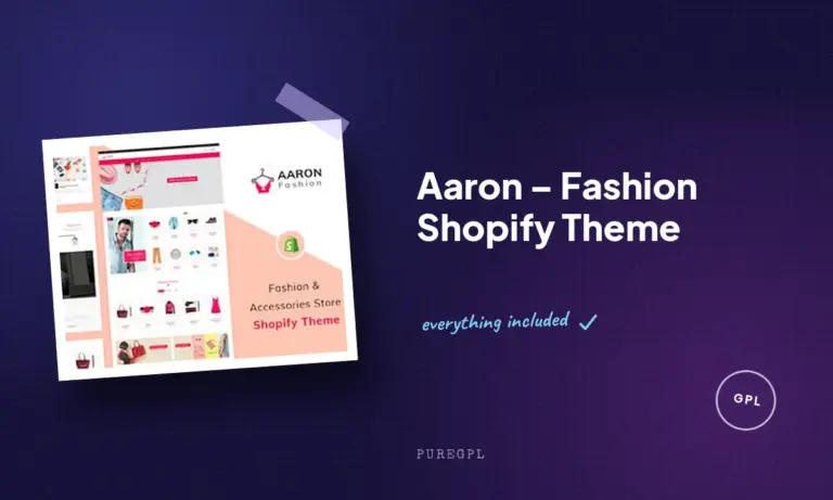 aaron fashion shopify theme