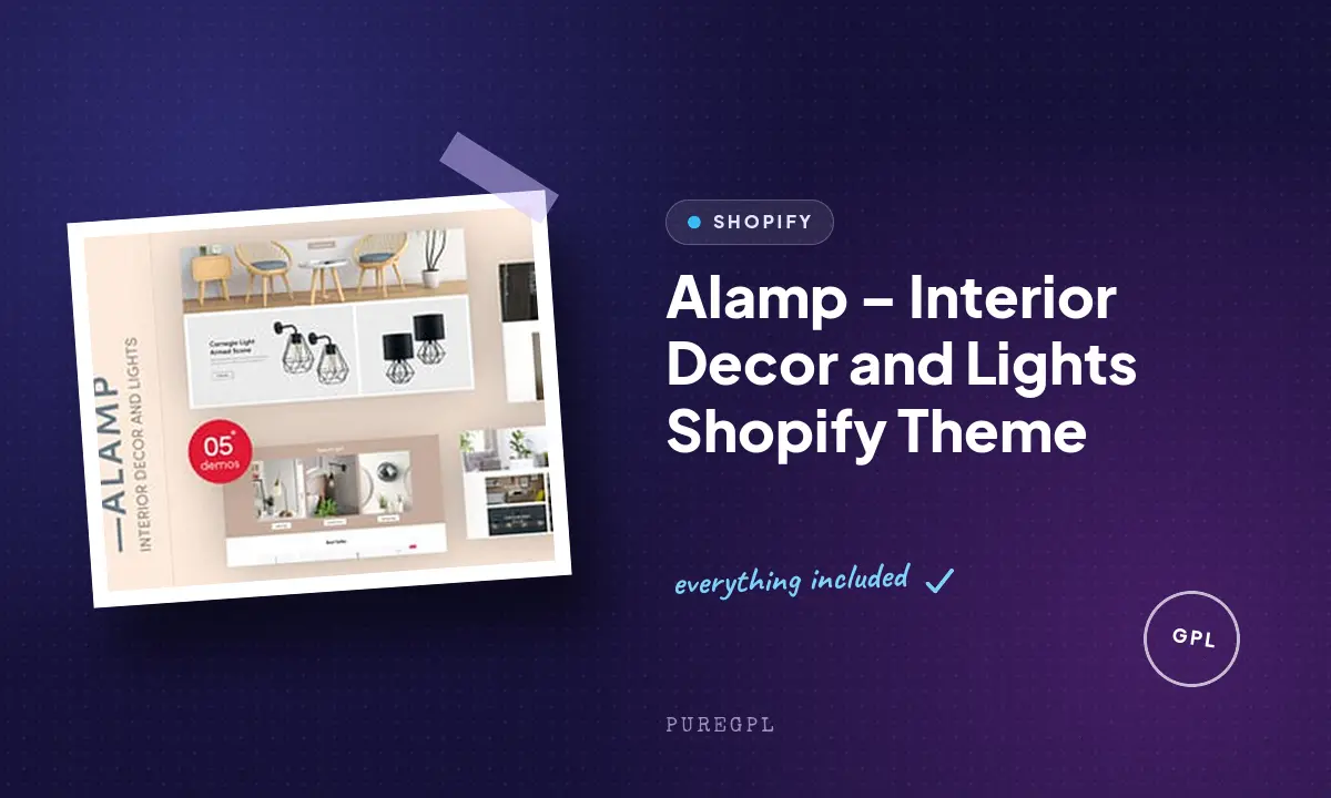 Alamp – Interior Decor and Lights Shopify Theme