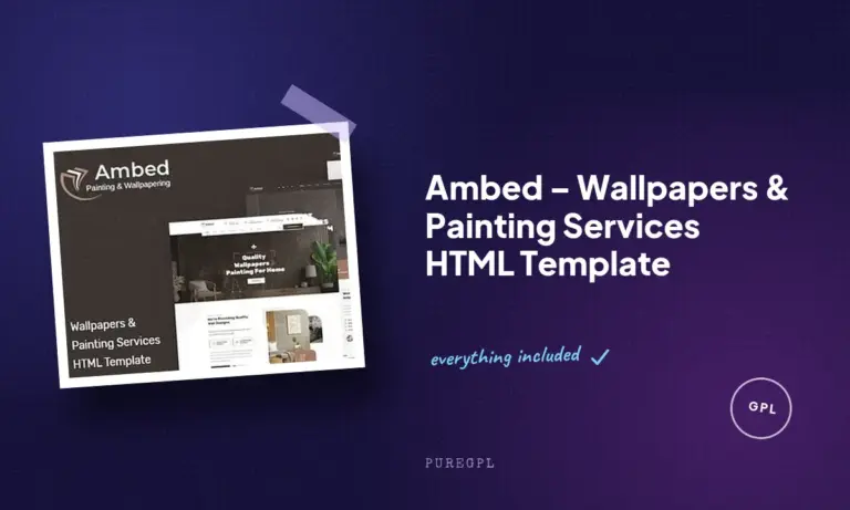 ambed wallpapers painting services html template