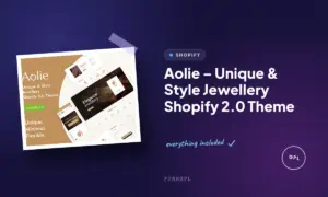 aolie unique style jewellery shopify 2 0 theme