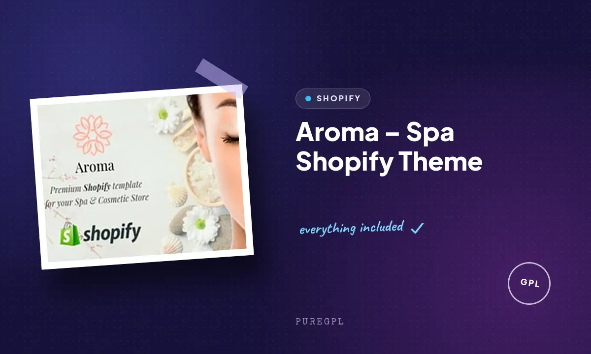 Aroma – Spa Shopify Theme