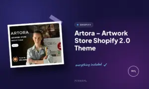 artora artwork store shopify 2 0 theme