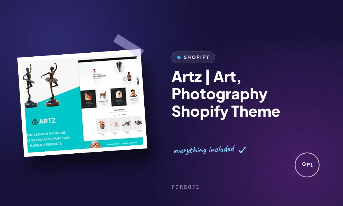 Artz | Art, Photography Shopify Theme