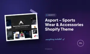 asport sports wear accessories shopify theme