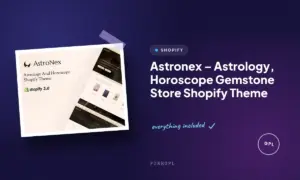 astronex astrology horoscope gemstone store shopify theme