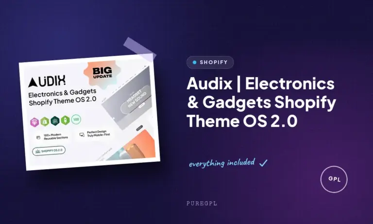 audix electronics gadgets shopify theme os 2 0