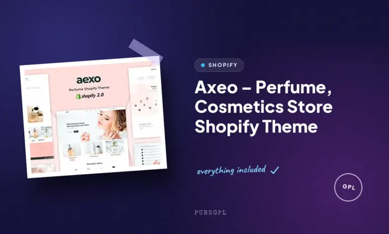 axeo perfume cosmetics store shopify theme