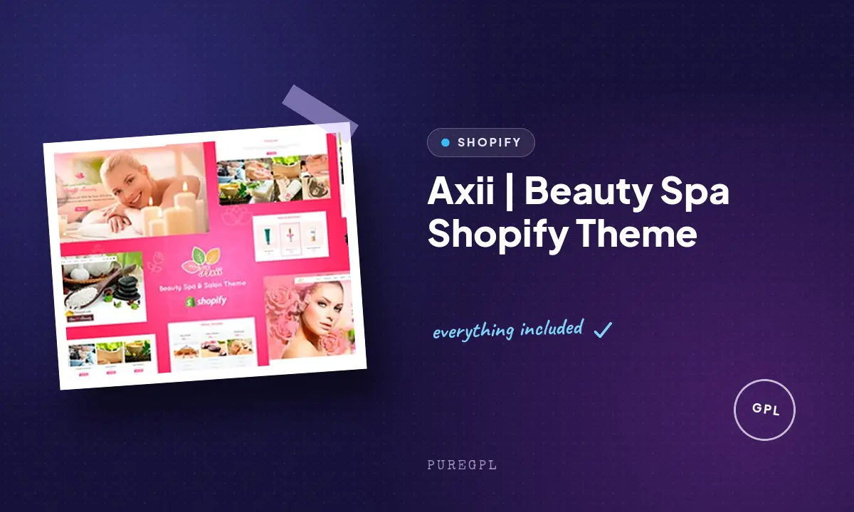 Axii | Beauty Spa Shopify Theme