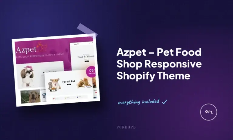 azpet pet food shop responsive shopify theme