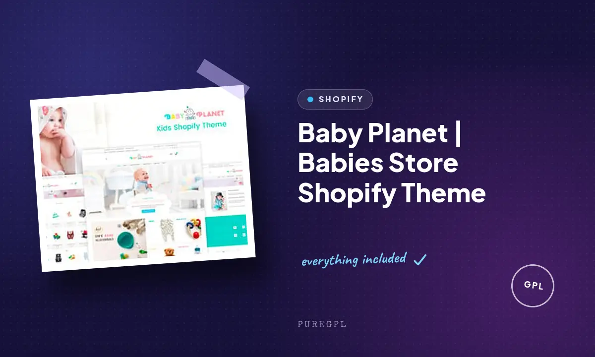 Baby Planet | Babies Store Shopify Theme