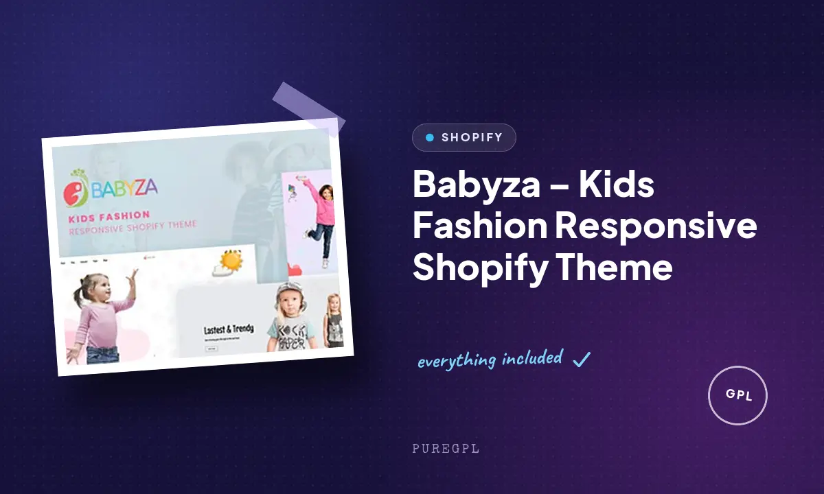 Babyza – Kids Fashion Responsive Shopify Theme