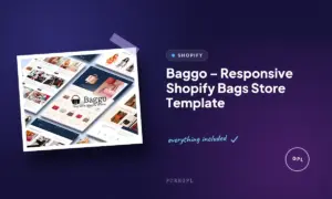 baggo responsive shopify bags store template