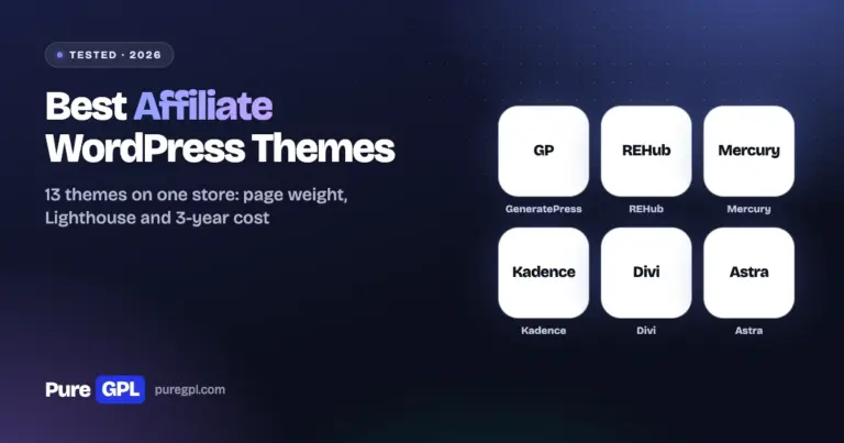 Best Affiliate Marketing WordPress Themes 2026, Tested