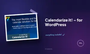 calendarize it for wordpress