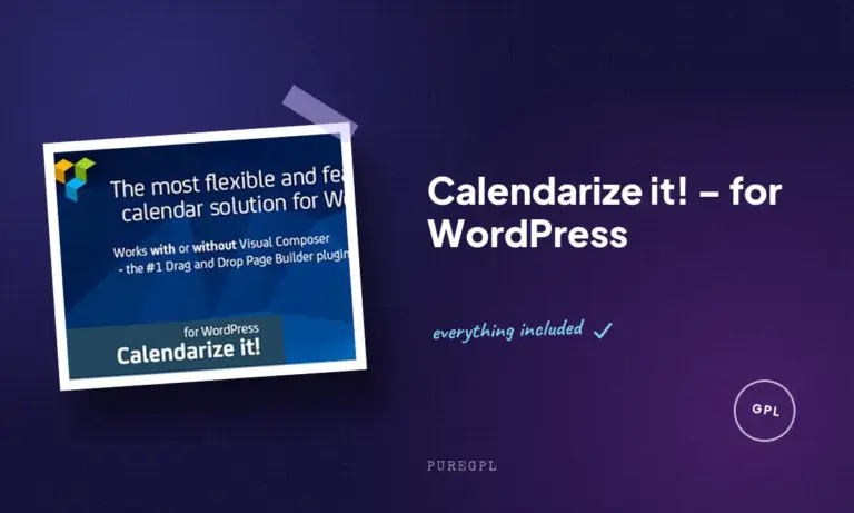 calendarize it for wordpress