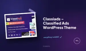 classiads classified ads wordpress theme