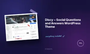 discy social questions and answers wordpress theme