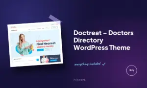 doctreat doctors directory wordpress theme