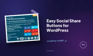 easy social share buttons for wordpress