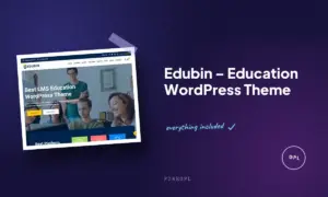 edubin education wordpress theme
