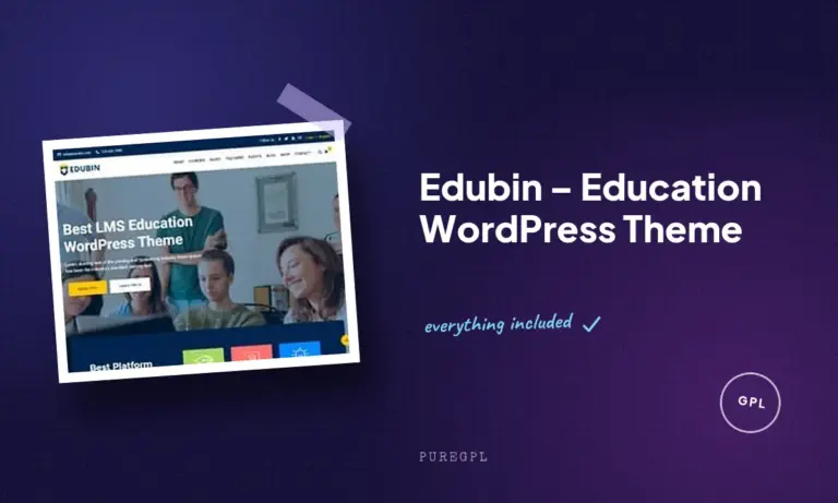 edubin education wordpress theme