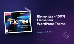 elementra 100 elementor wordpress theme