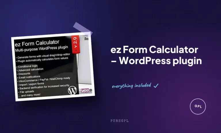 ez form calculator wordpress plugin