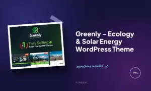 greenly ecology solar energy wordpress theme